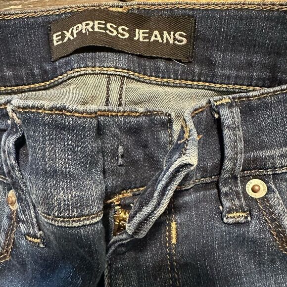 Express Jean leggings midrise size 4s - Picture 5 of 5